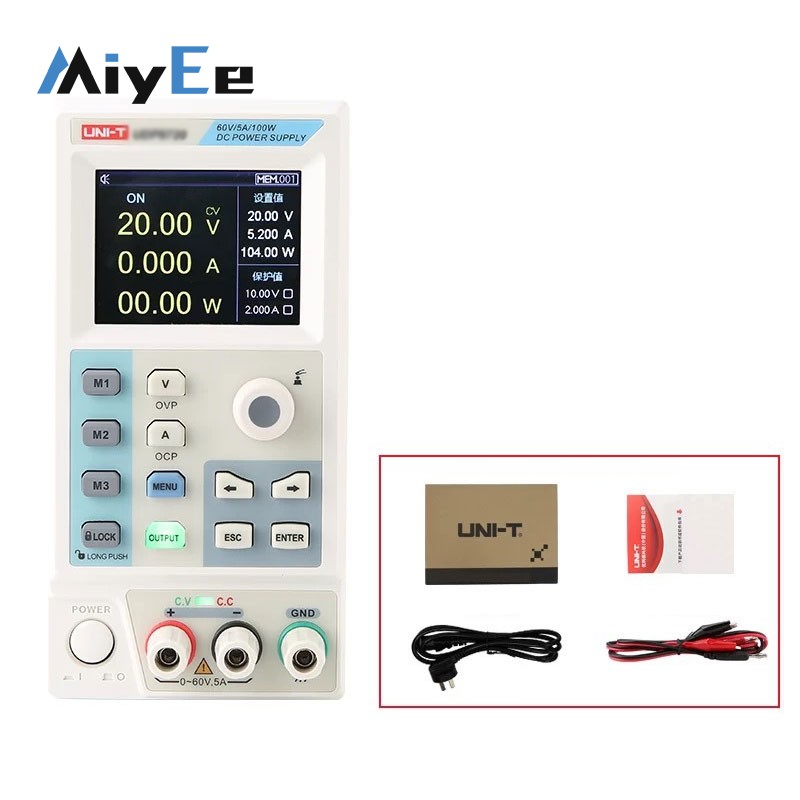 Programmable Dc Power Supply 60V 5A - UNI-T 60V 5A/8A180W/100W alimentation Programmable alimentation