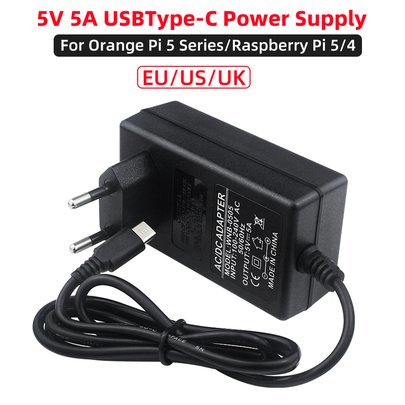 Banana Pi Bpi-M5 - Adaptateur d'alimentation 5V 5A pour Orange