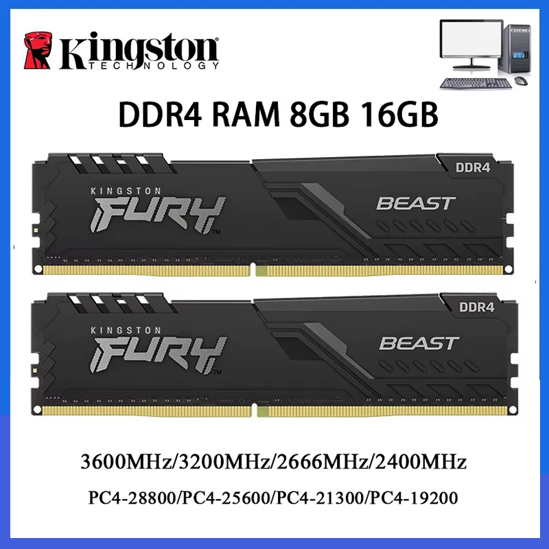 Khadas Vim4 8Gb - Mémoire DDR4 Kingston BEAST RAM 3200MHz